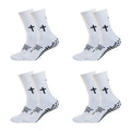 4 Pairs Non-Slip Football Socks Men Women Sports Socks Silicone Bottom Soccer Outdoor Sport Running Cycling Grip Socks
